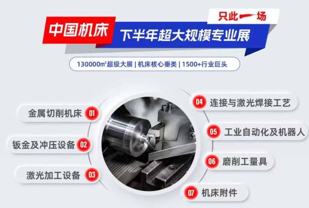 中国机床下半年超大规模专业展，只此一场！-华机展