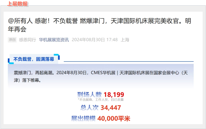 九月双城闪耀，完美收官！华机展天津专业观众创历史纪录！-华机展