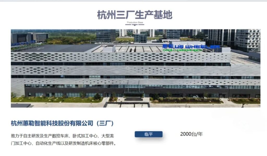 杭州蕙勒智能科技股份有限公司 | 邀您莅临第22届台州机床展!-华机展